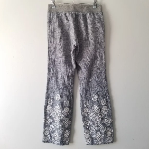 Soft Surroundings Shoreline Embroidered Pants XS - Picture 8 of 12